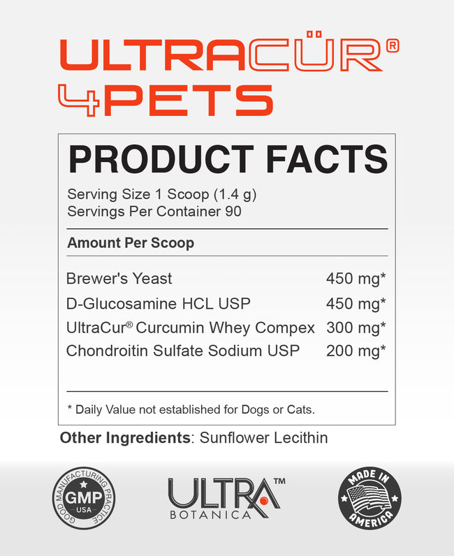 UltraCur® 4Pets™ - Curcumin for Dogs and Cats!