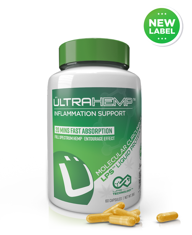 UltraHemp™  - UltraCur® and 5.0 mg Full Spectrum Cannabinoid